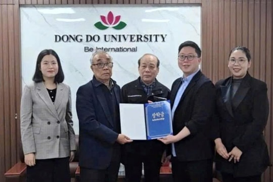 Lễ ký kết hợp tác chiến lược tuyển sinh đại học năm 2026: Khoa Ngôn ngữ Hàn Quốc (Đại học Đông Đô) và HWS Việt Nam bắt tay đào tạo nhân lực chất lượng cao