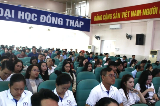 Trường Đại học Đồng Tháp khai giảng đào tạo trình độ thạc sĩ cho 437 học viên