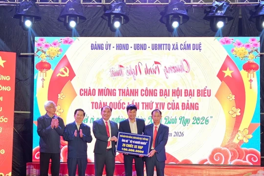 Báo GD&TĐ góp sức tô thắm chương trình nghệ thuật Chào Xuân Bính Ngọ 2026