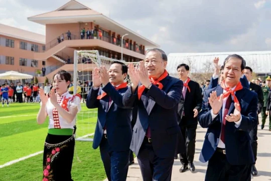 Phát biểu của Tổng Bí thư Tô Lâm tại lễ khánh thành Trường liên cấp Si Pa Phìn
