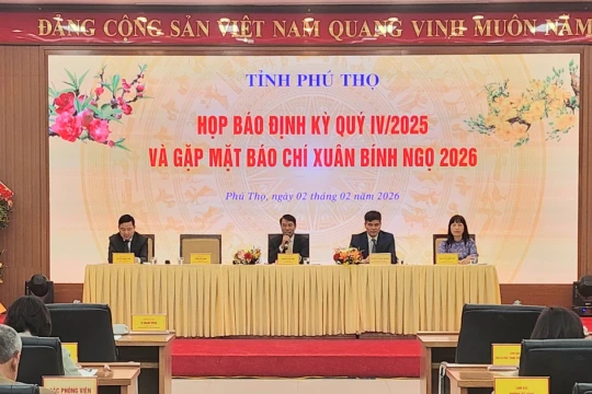 Thu ngân sách tỉnh Phú Thọ năm 2025 vượt 160% dự toán Trung ương giao