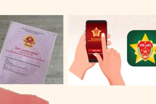 Sổ đỏ chính thức được tích hợp trên ứng dụng VNeID