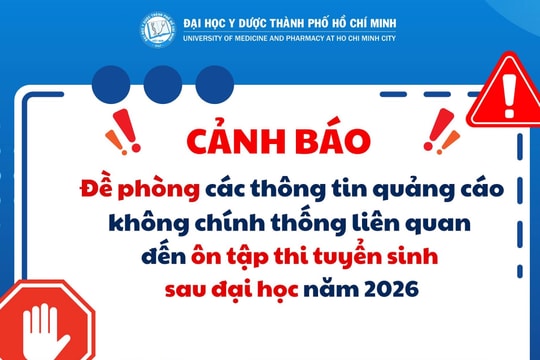 Vừa siết đầu vào, Trường ĐH Y Dược TPHCM bị giả mạo thông tin thi bác sĩ nội trú