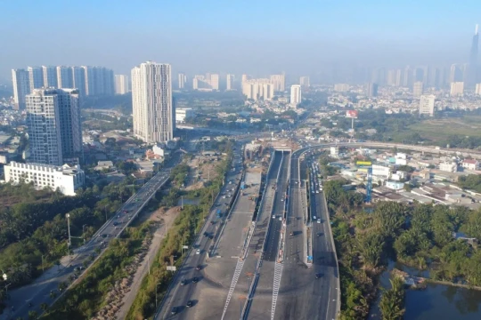 TP Hồ Chí Minh Tài xế cần lưu ý gì sau khi hầm chui dài nhất nút giao An Phú thông xe?