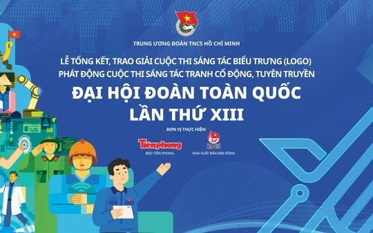 Chính thức công bố Biểu trưng Đại hội Đoàn toàn quốc lần thứ XIII