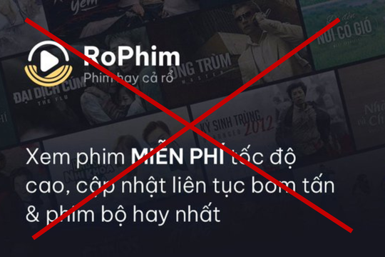 Hệ thống phát phim lậu “Rổ Phim” tuyên bố đóng cửa từ ngày 5/2