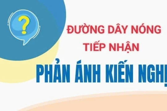 Sở GD&ĐT An Giang công khai đường dây nóng phản ánh về thủ tục hành chính
