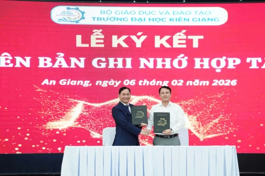 Báo Giáo dục và Thời đại cùng Trường Đại học Kiên Giang hợp tác toàn diện
