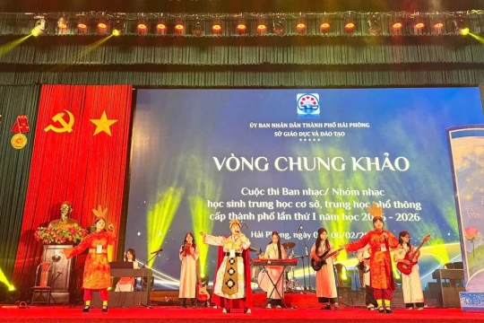 Hải Phòng tổ chức Cuộc thi Ban nhạc, Nhóm nhạc dành cho học sinh THCS – THPT