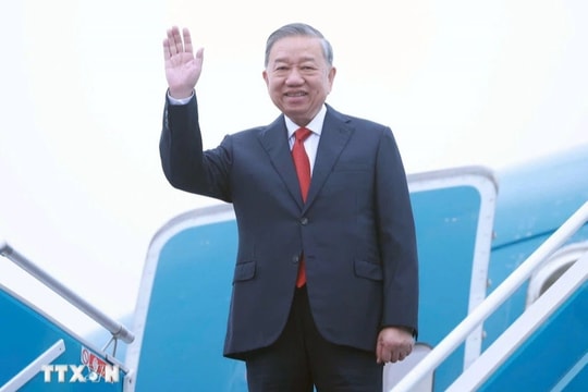 Tổng Bí thư Tô Lâm lên đường thăm cấp Nhà nước Vương quốc Campuchia