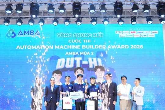 Đào tạo kỹ sư tương lai qua sân chơi thiết kế máy tự động