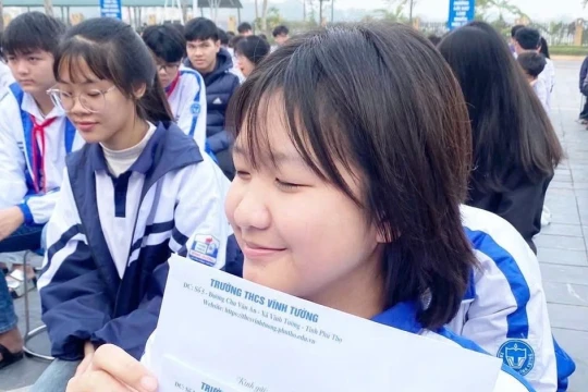 ‘Lộ diện’ những gương mặt xuất sắc nhất Kỳ thi học sinh giỏi lớp 9 của Phú Thọ