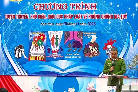 Hưng Yên tăng cường giáo dục pháp luật phòng, chống ma túy trong trường học