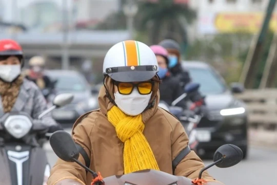 Không khí lạnh ảnh hưởng tới toàn miền Bắc, có nơi dưới 5 độ C