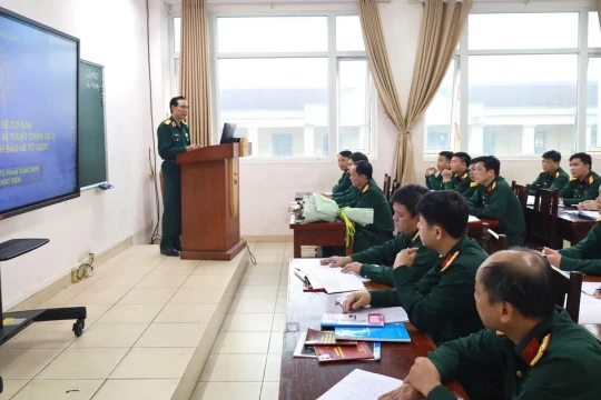 Đột phá nâng cao chất lượng đào tạo ở Học viện Hậu cần