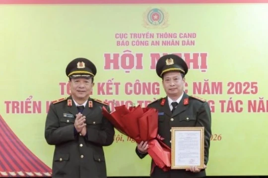 Đại tá Nguyễn Thanh Bình được bổ nhiệm làm Tổng Biên tập Báo CAND