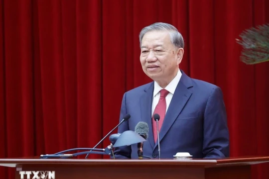 Phát biểu của Tổng Bí thư Tô Lâm tại buổi gặp mặt các Tiểu ban chuẩn bị Đại hội XIV và Ban Chỉ đạo tổng kết 40 năm đổi mới