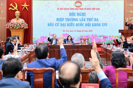 Chốt danh sách 217 nhân sự ở Trung ương ứng cử đại biểu Quốc hội khóa XVI