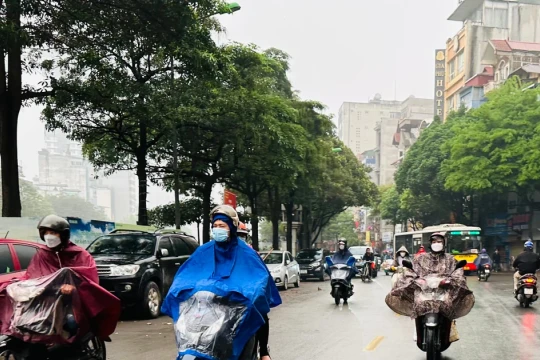 Miền Bắc có mưa dịp Tết, mùng 5 đón không khí lạnh