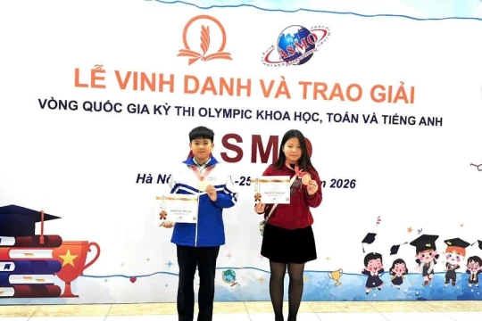 Học sinh Phú Thọ đạt thành tích cao tại cuộc thi Toán quốc tế ASMO