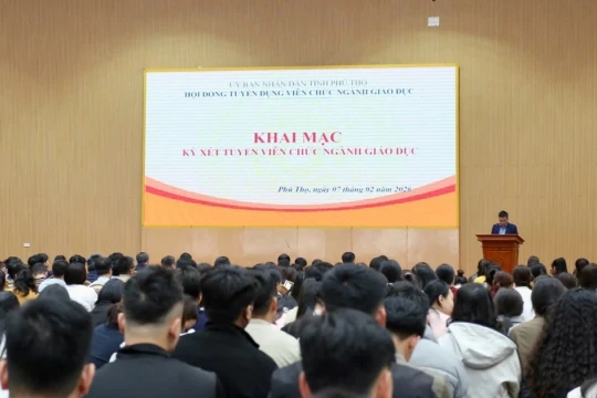 6 thí sinh vi phạm quy chế thi tuyển viên chức giáo dục tại Phú Thọ