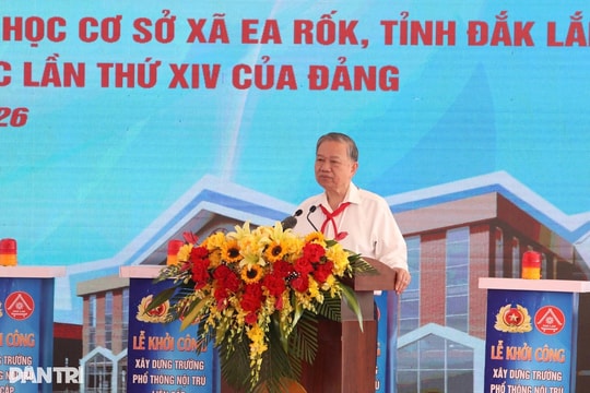 Tổng Bí thư Tô Lâm: Học để thoát nghèo, làm giàu và xây dựng đất nước