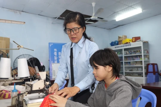 Lớp học đặc biệt của cô Đức