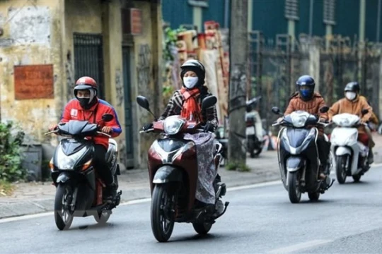 Không khí lạnh gây mưa rét ở miền Bắc ngay từ mùng 1 Tết