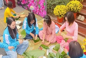 Rộn ràng sắc Xuân 2026 tại Trường TH, THCS, THPT Nguyễn Bỉnh Khiêm