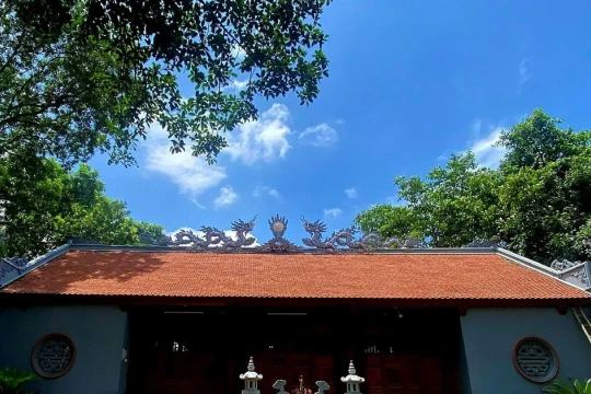 Huyền bí đền Xà phát tích bài thơ 'Nam quốc sơn hà'