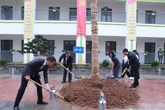 Ngành Giáo dục Hà Nội vận động trồng mới 15.000 cây xanh