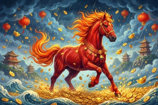 Trước thềm Rằm tháng Giêng tài khí xung thiên, 4 con giáp tiền tài bứt phá, cứ làm là THẮNG LỚN!