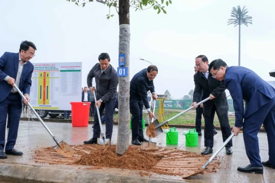 Thái Nguyên phát động ‘Tết trồng cây đời đời nhớ ơn Bác Hồ’