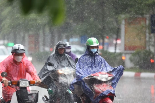 Miền Bắc tiếp tục mưa to