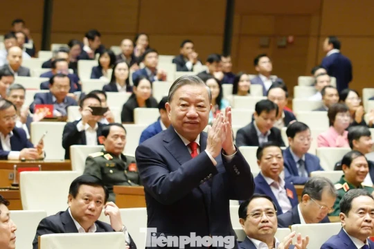 Tổng Bí thư Tô Lâm dự hội nghị toàn quốc quán triệt hai nghị quyết quan trọng của Bộ Chính trị