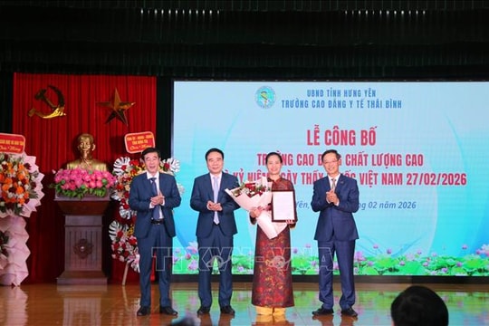 Xây dựng cơ sở đào tạo nhân lực y tế chất lượng cao, quản trị thông minh