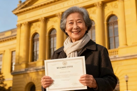 Người cao tuổi rủ nhau đi du học để “sống cho mình”