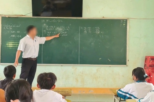 Giảm định mức tiết dạy cho giáo viên tập sự ở cơ sở giáo dục thường xuyên