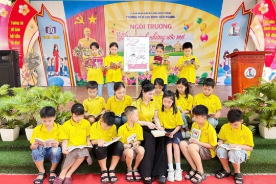 Phú Thọ: Trường Tiểu học Đinh Tiên Hoàng được tặng Huân chương Lao động hạng Nhất