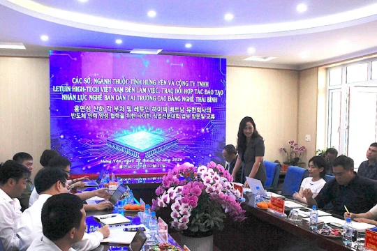 Hưng Yên thúc đẩy hợp tác đào tạo nhân lực ngành công nghiệp bán dẫn