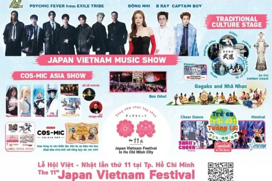Lễ hội Việt - Nhật lần thứ 11 lần thúc đẩy giao lưu văn hóa, giáo dục