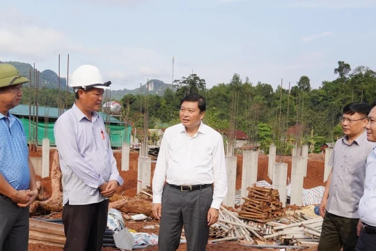 Đẩy nhanh tiến độ xây dựng trường nội trú ở vùng biên giới Quảng Trị