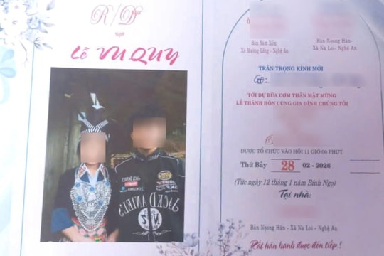 Ngành giáo dục lên tiếng vụ 2 nữ sinh lớp 8 lấy chồng