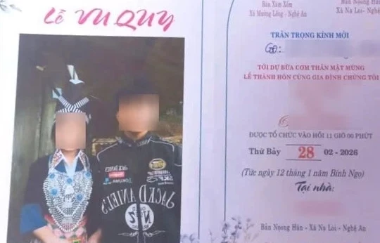 Thông tin mới vụ 2 nữ sinh lớp 8 bị "bắt" về làm vợ ở Nghệ An