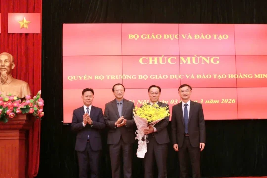 Phân công nhiệm vụ của Quyền Bộ trưởng và các Thứ trưởng Bộ GD&ĐT