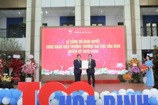 Trường Đại học Hòa Bình có tân Hiệu trưởng