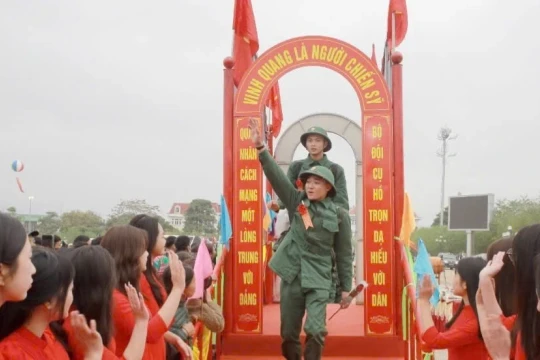 Gần 2.000 thanh niên ưu tú ở Sơn La lên đường nhập ngũ