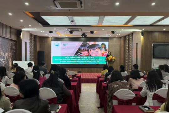 Khởi động dự án nâng cao năng lực giáo viên mầm non ở Quảng Trị