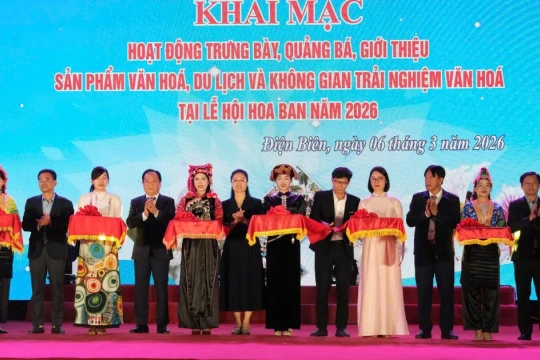 Gần 300 gian trưng bày sản phẩm văn hóa du lịch tại Lễ hội Hoa Ban 2026