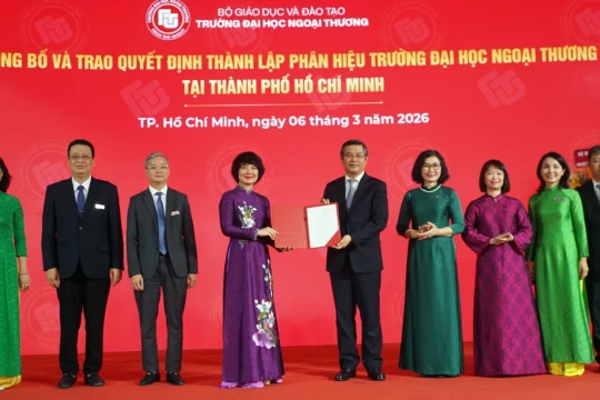 Thành lập Phân hiệu Trường Đại học Ngoại thương tại TPHCM